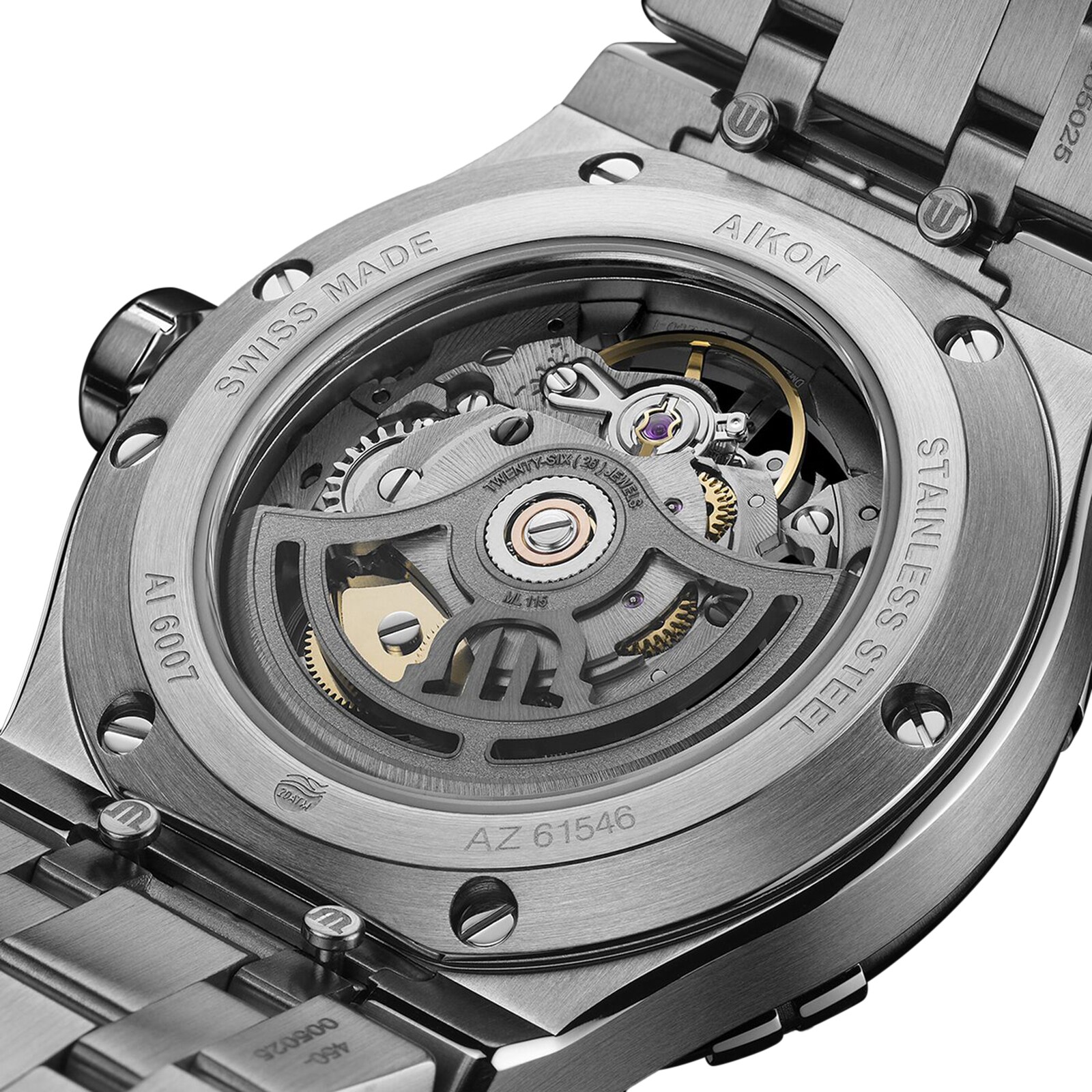 Maurice Lacroix Aikon Automatic Skeleton 39mm Mens Watch
