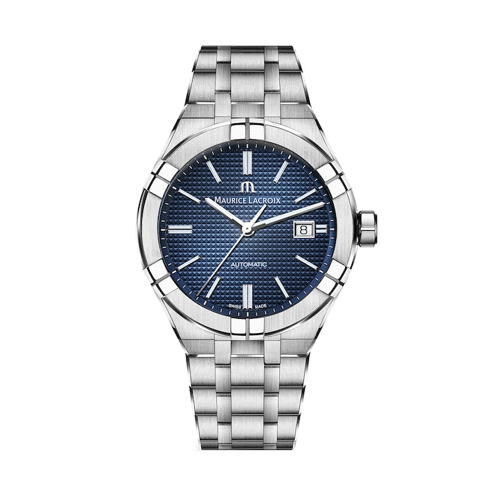 Maurice Lacroix Aikon Automatic Date 42mm Mens Watch Navy
