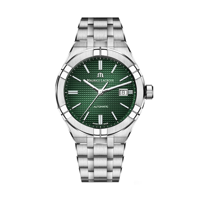 Maurice Lacroix Aikon Automatic Date 42mm Mens Watch Green