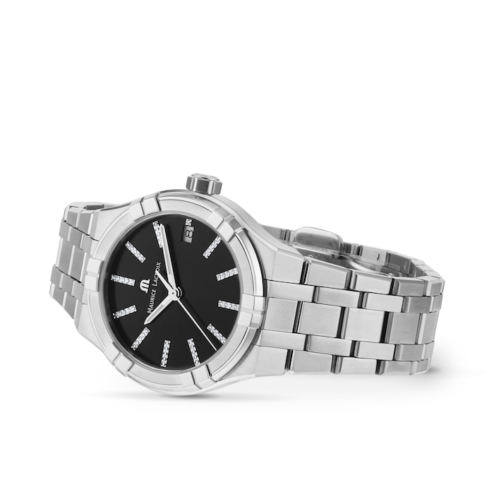 Maurice Lacroix Aikon Quartz Date 35mm Ladies Watch Black
