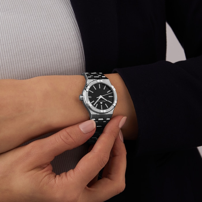 Maurice Lacroix Aikon Quartz Date 35mm Ladies Watch Black