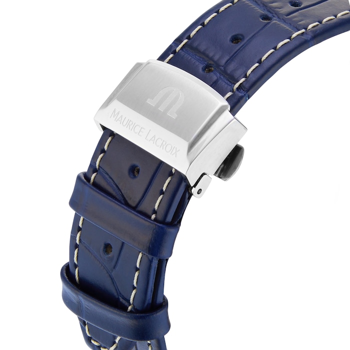 Maurice Lacroix Aikon Quartz Chronograph 43.5mm Mens Watch Blue