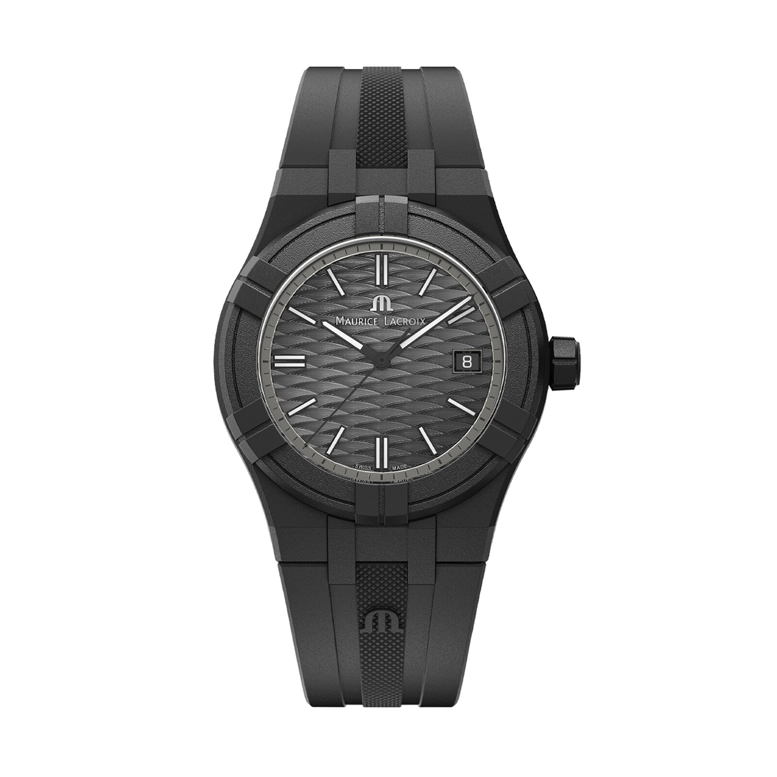 Maurice Lacroix Aikon Tide 40mm Mens Watch Grey Maurice Lacroix Aikon Tide 40mm Mens Watch Grey