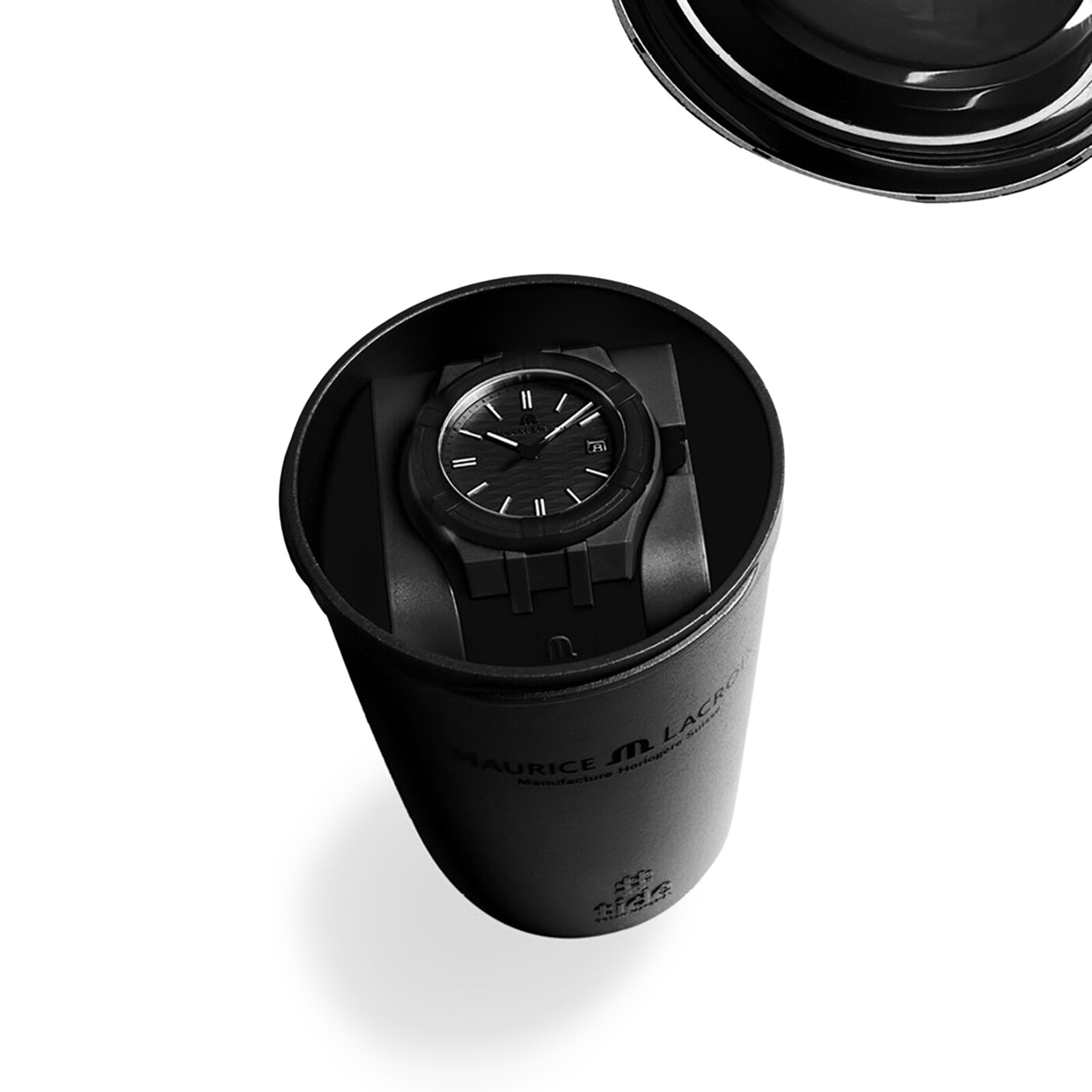 Maurice Lacroix Aikon Tide 40mm Mens Watch Grey Maurice Lacroix Aikon Tide 40mm Mens Watch Grey