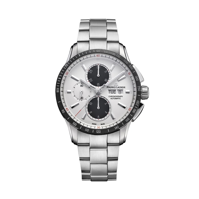 Maurice Lacroix Pontos S Chronograph 43mm Mens Watch White