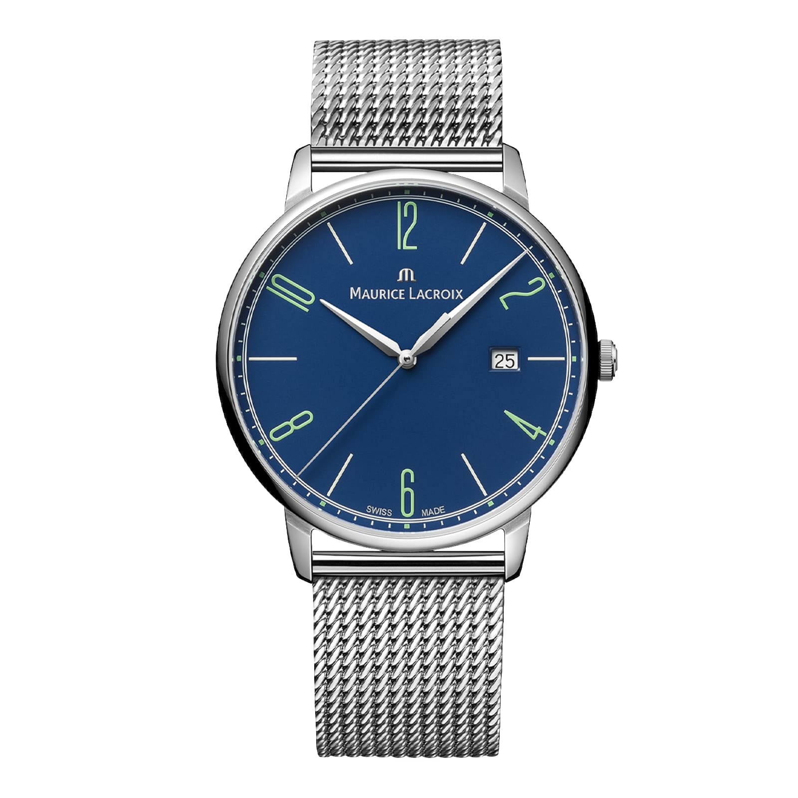 Maurice Lacroix Eliros Date 40mm Stainless Steel Mens Watch Maurice Lacroix Eliros Date 40mm Stainless Steel Mens Watch