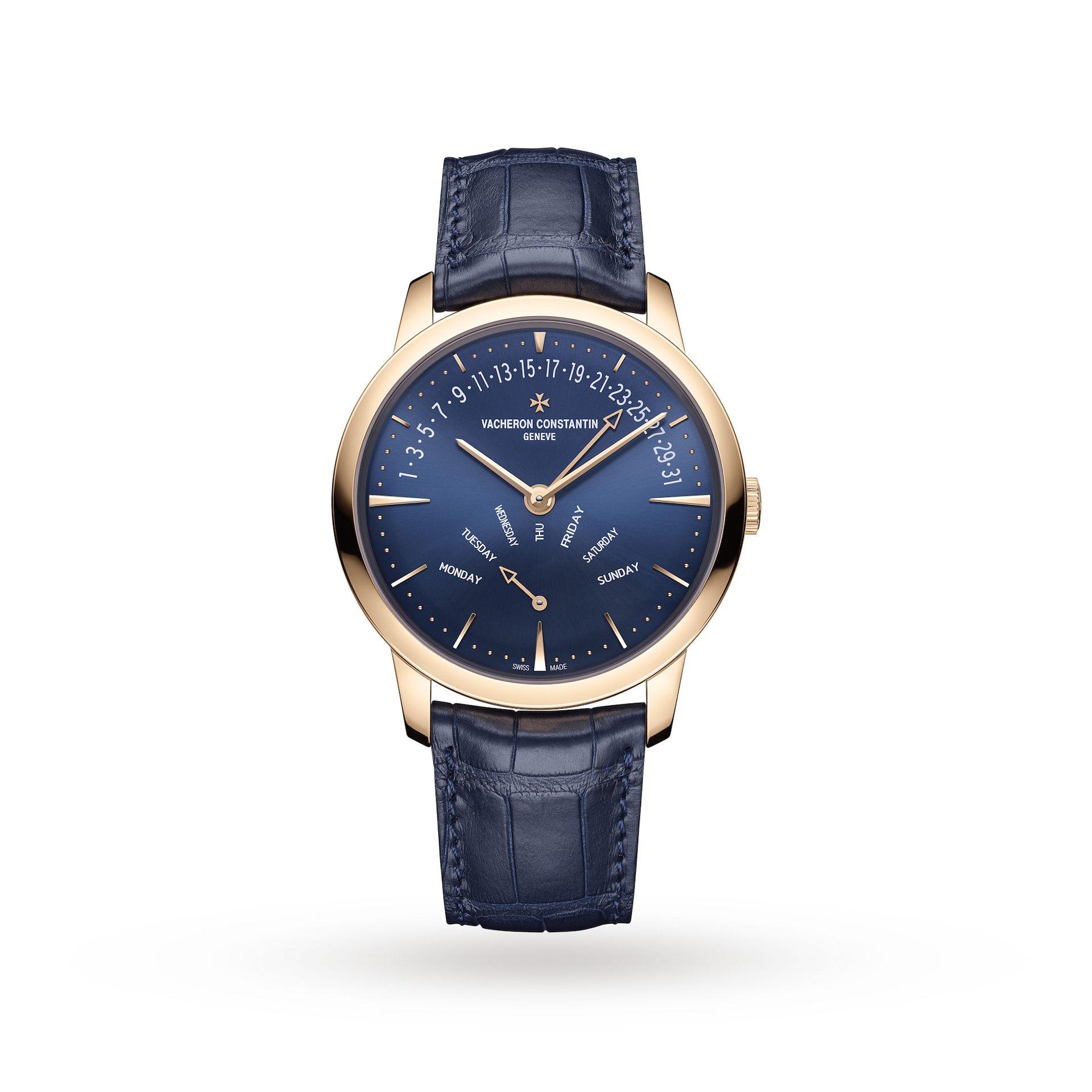Vacheron Constantin Patrimony Retrograde Day-Date 42mm 18ct Rose Gold