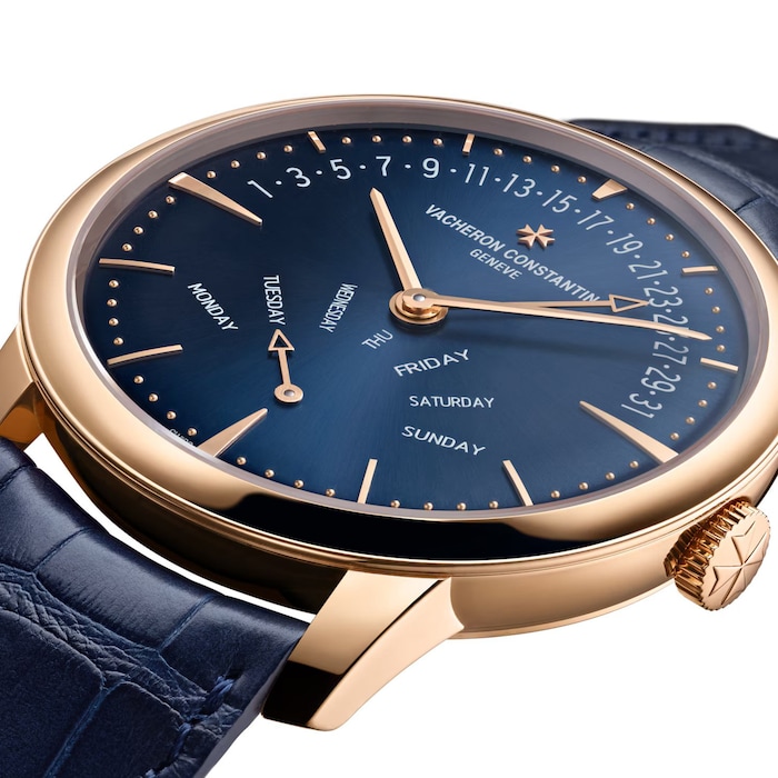 Vacheron Constantin Patrimony Retrograde Day-Date 42mm 18ct Rose Gold