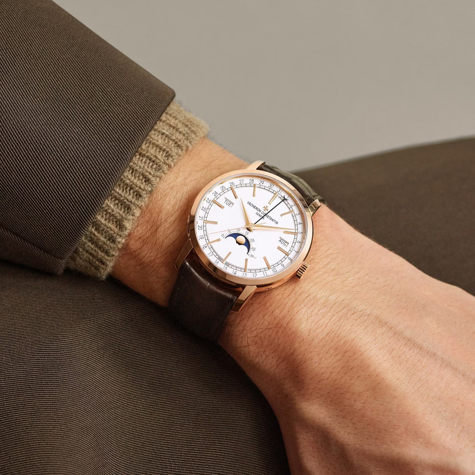 Vacheron Constantin Traditionnelle Complete Calendar Watch Vacheron Constantin Traditionnelle Complete Calendar Watch