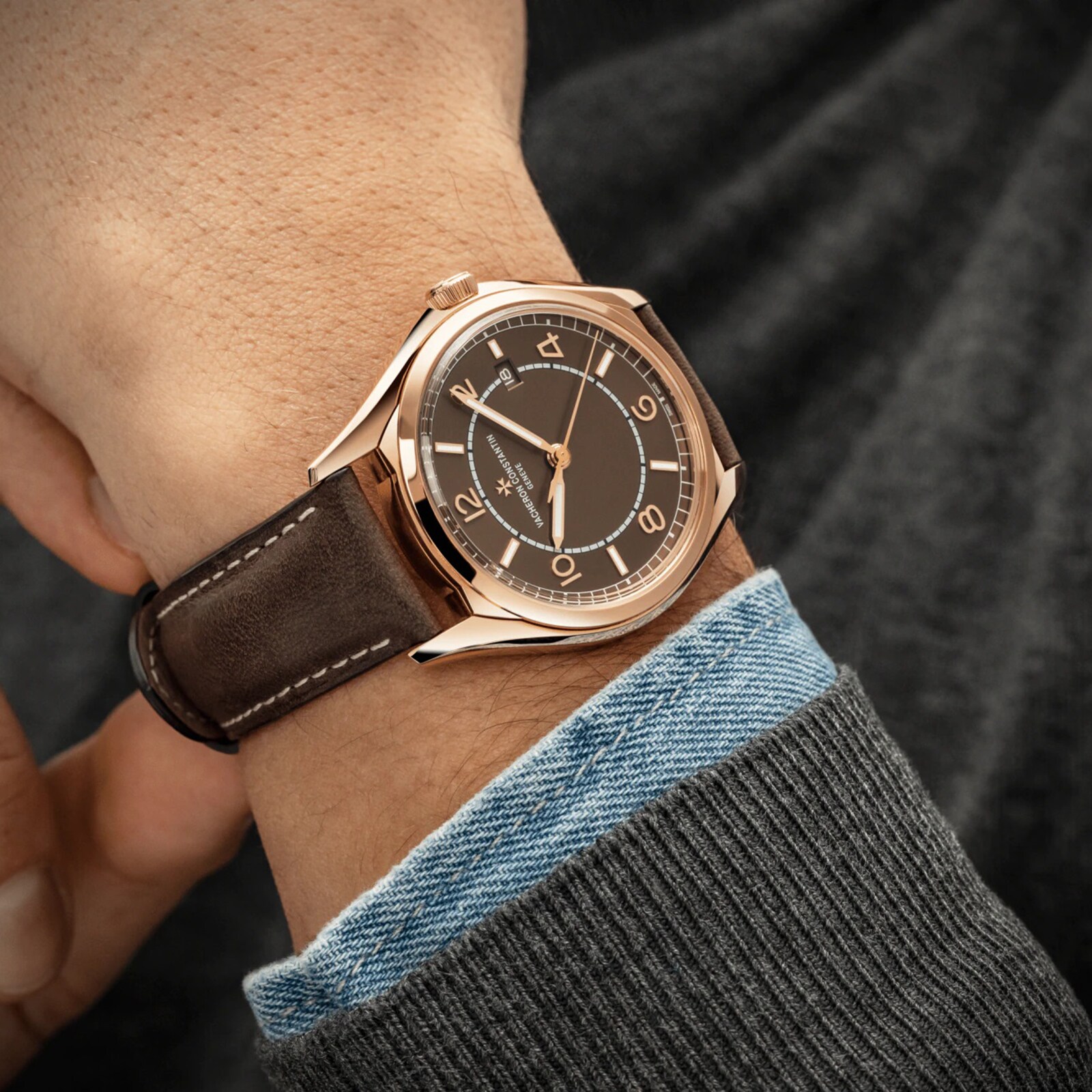 Fiftysix Self Winding 40mm Pink Gold