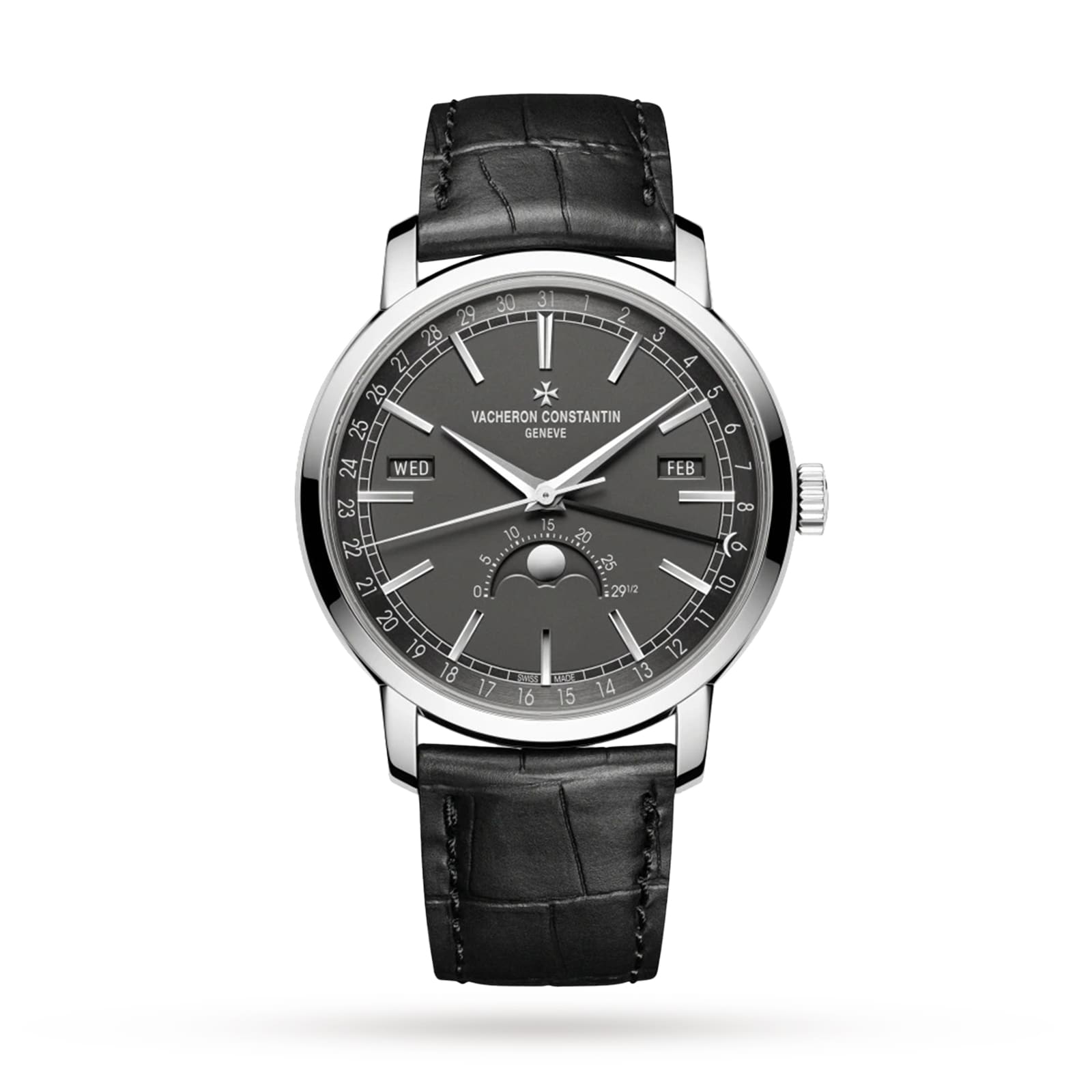 Vacheron Constantin Traditionnelle Complete Calendar 41mm White Gold
