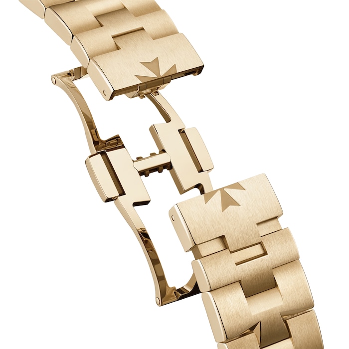 Vacheron Constantin Overseas Self-Winding 35mm Ladies Watch Gold Interchangeable Strap