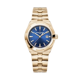 Vacheron Constantin Overseas Self-Winding 34.5mm Ladies Watch Blue Interchangeable Strap
