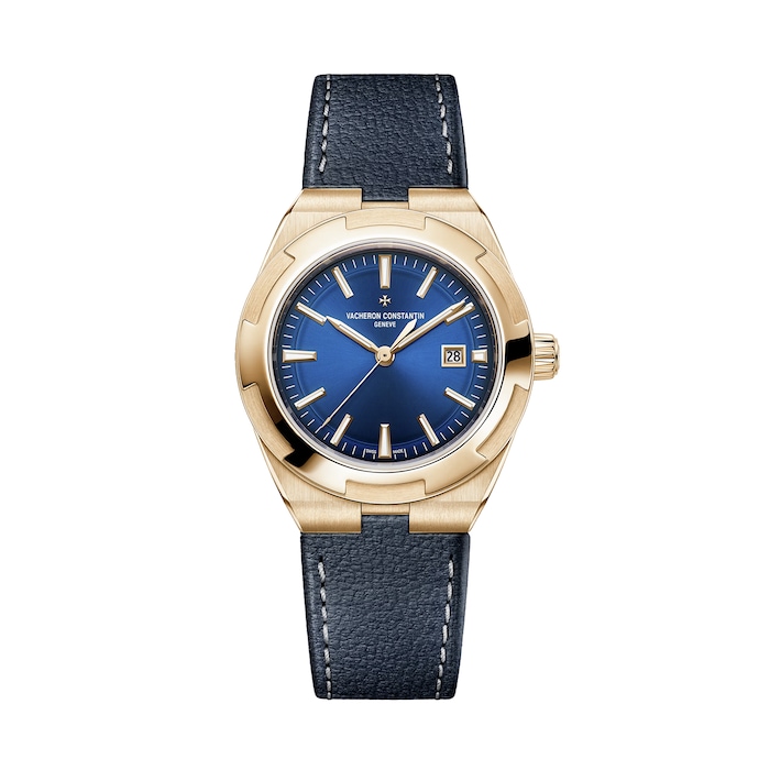 Vacheron Constantin Overseas Self-Winding 34.5mm Ladies Watch Blue Interchangeable Strap