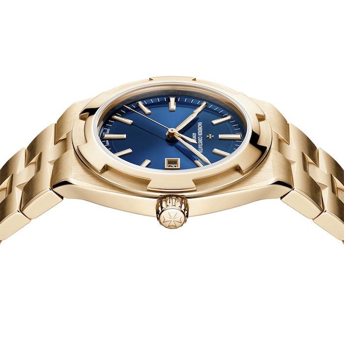 Vacheron Constantin Overseas Self-Winding 34.5mm Ladies Watch Blue Interchangeable Strap