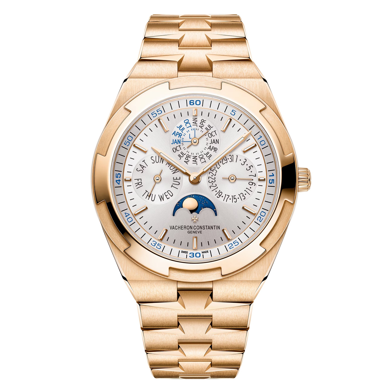 Vacheron Constantin Overseas Perpetual Calendar Ultra-Thin 41.5mm Pink Gold Watch