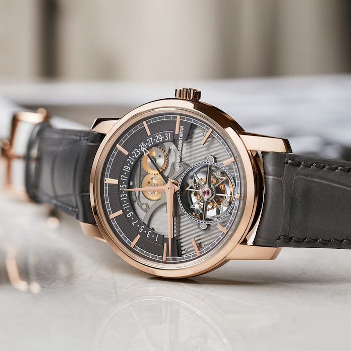 Vacheron Constantin Traditionnelle Tourbillon Retrograde Date Openface 41mm Pink Gold Watch