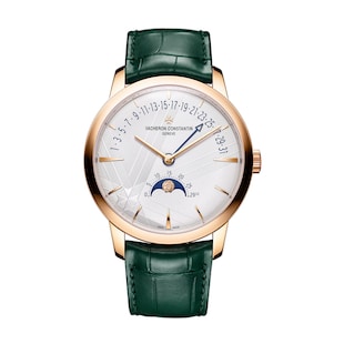 Vacheron Constantin Patrimony Moon Phase Retrograde Date 42.5mm Watch Pink Gold