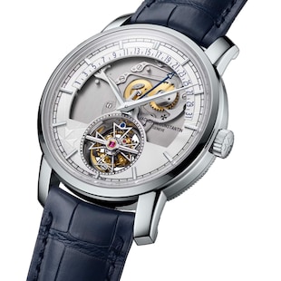 Vacheron Constantin Traditionnelle Tourbillon Retrograde Date Openface 41mm Watch Platinum