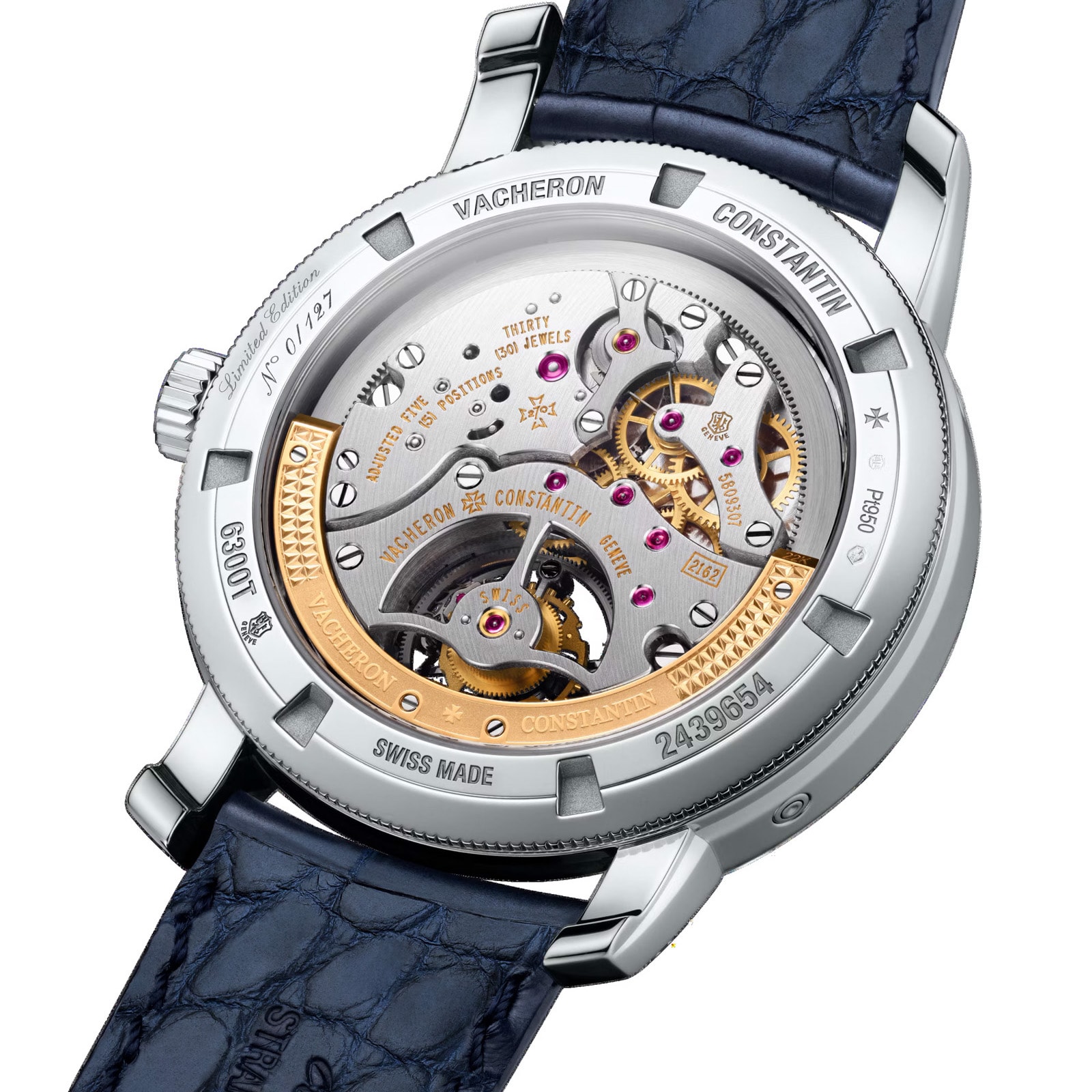 Vacheron Constantin Traditionnelle Tourbillon Perpetual Calendar 42mm Watch Platinum Vacheron Constantin Traditionnelle Tourbillon Perpetual Calendar 42mm Watch Platinum