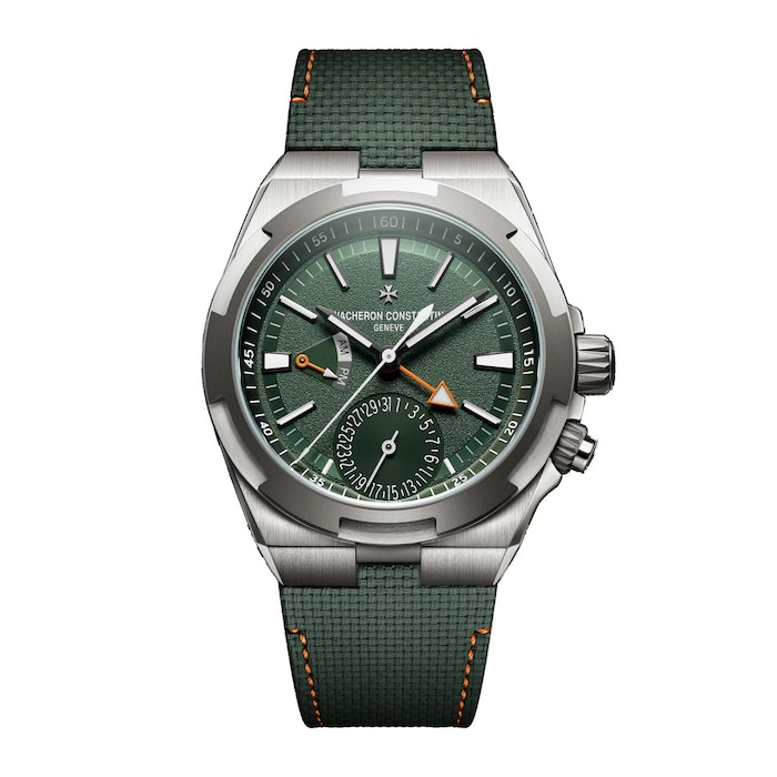 Vacheron Constantin Overseas Dual Time 41mm Mens Watch Green