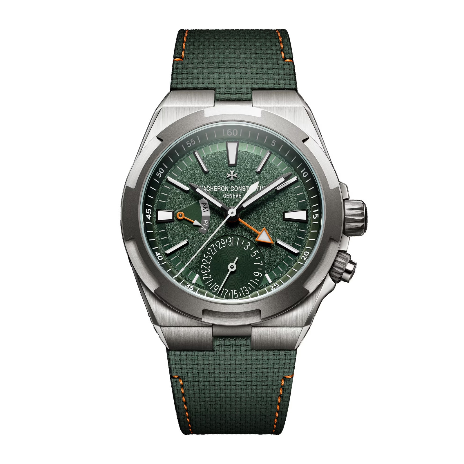 Vacheron Constantin Overseas Dual Time 41mm Mens Watch Green