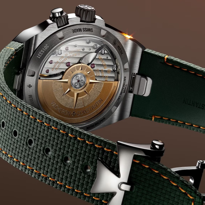 Vacheron Constantin Overseas Dual Time 41mm Mens Watch Green