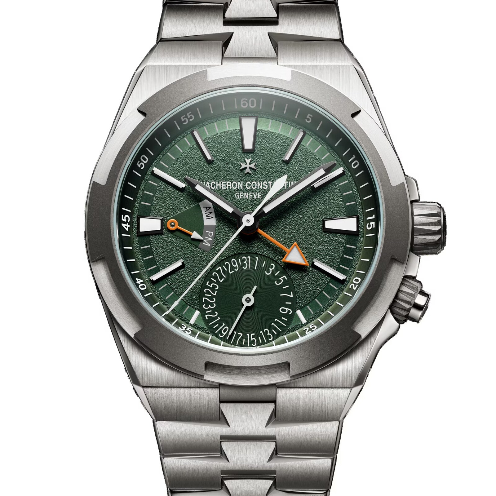 Vacheron Constantin Overseas Dual Time 41mm Mens Watch Green