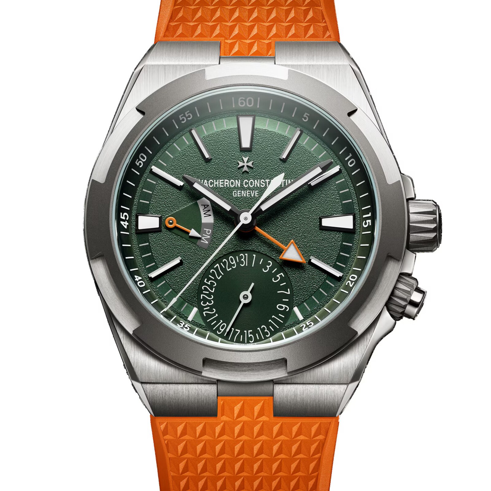 Vacheron Constantin Overseas Dual Time 41mm Mens Watch Green