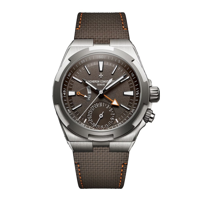 Vacheron Constantin Overseas Dual Time 41mm Mens Watch Brown