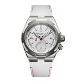 Vacheron Constantin Overseas Dual Time 41mm Mens Watch White