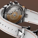 Vacheron Constantin Overseas Dual Time 41mm Mens Watch White