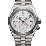 Vacheron Constantin Overseas Dual Time 41mm Mens Watch White