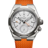 Vacheron Constantin Overseas Dual Time 41mm Mens Watch White