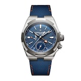 Vacheron Constantin Overseas Dual Time 41mm Mens Watch Blue