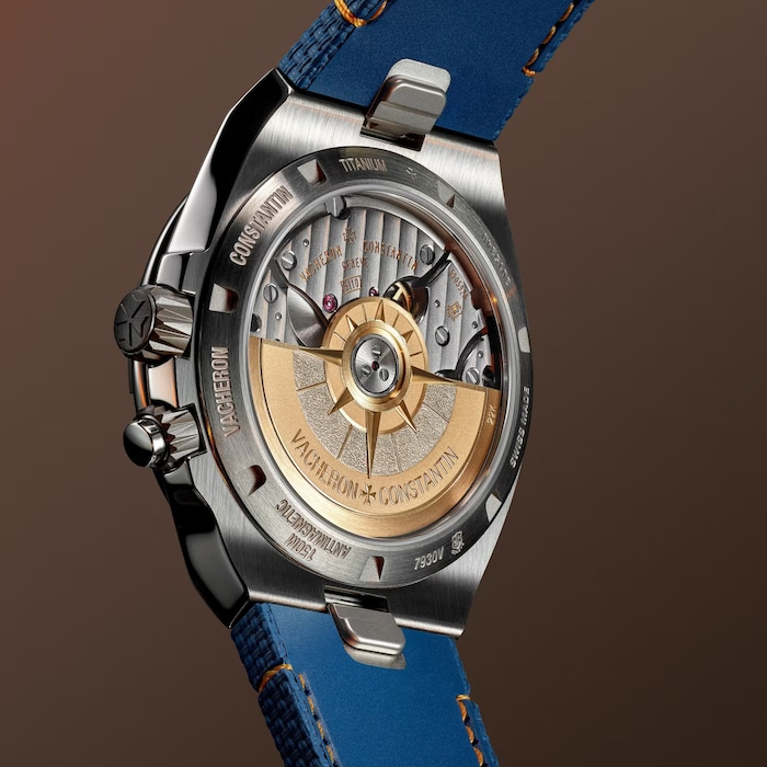 Vacheron Constantin Overseas Dual Time 41mm Mens Watch Blue