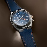 Vacheron Constantin Overseas Dual Time 41mm Mens Watch Blue