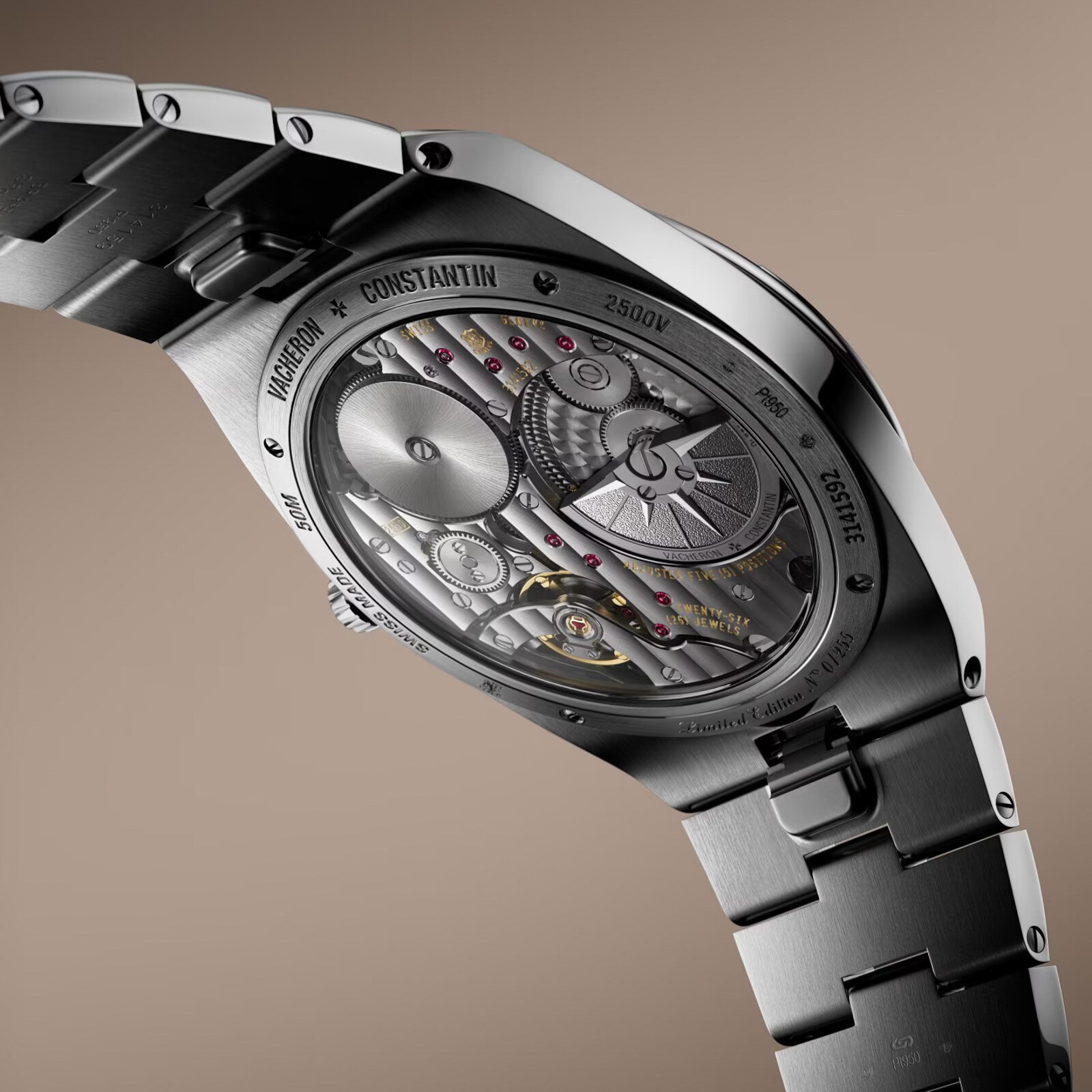 Vacheron Constantin Overseas Self Winding Ultra-Thin Limited Edition 39.5mm Mens Watch Pink