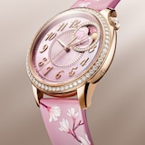 Vacheron Constantin Egerie Moon Phase Limited Edition 37mm Ladies Watch Pink