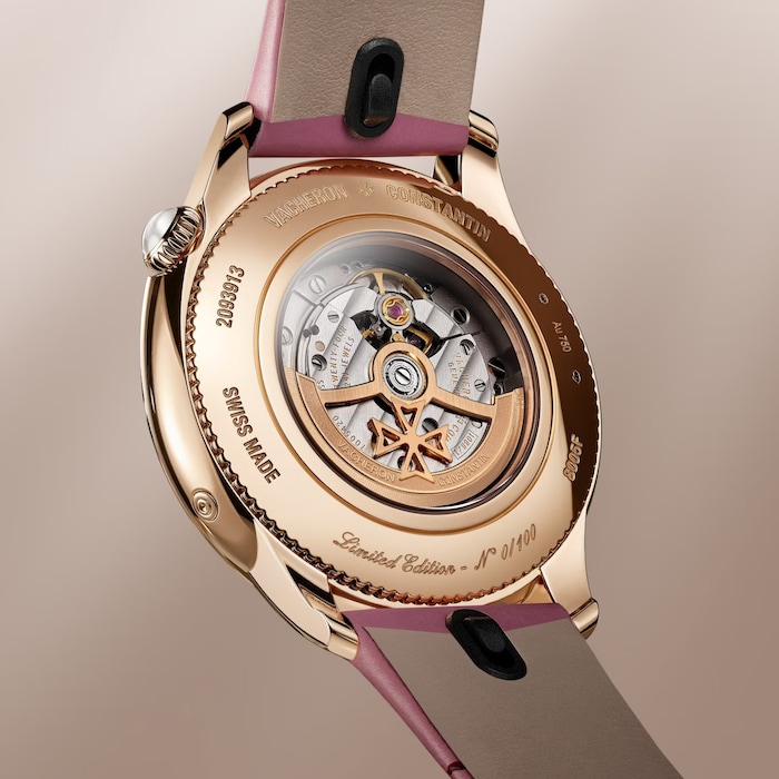 Vacheron Constantin Egerie Moon Phase Limited Edition 37mm Ladies Watch Pink
