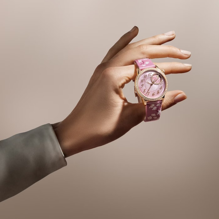 Vacheron Constantin Egerie Moon Phase Limited Edition 37mm Ladies Watch Pink