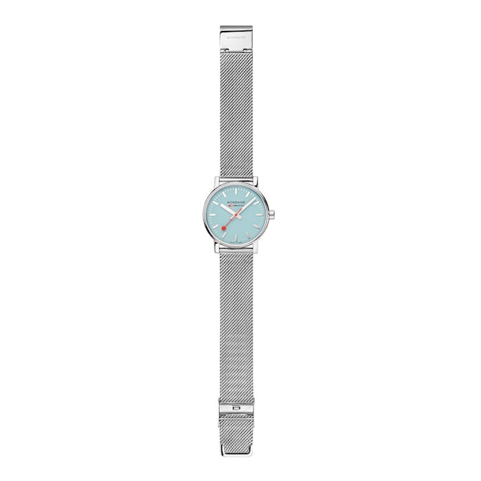 Mondaine Evo2 35mm Unisex Watch Turquoise