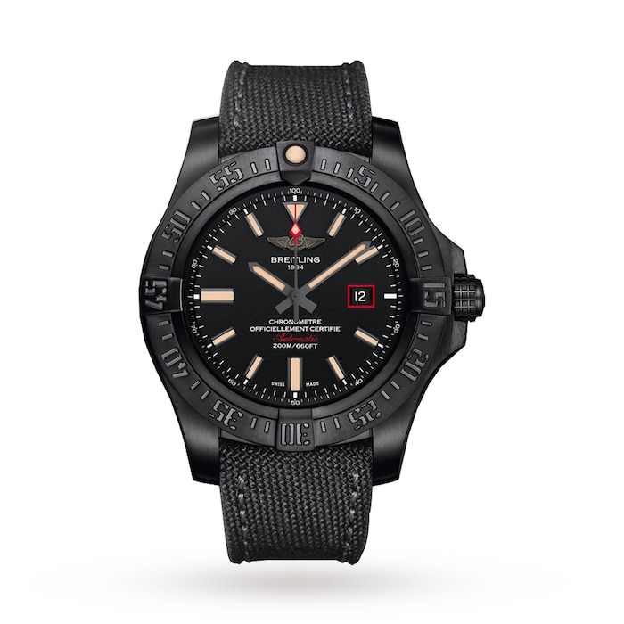 Breitling Avenger Blackbird 44 DLC-Coated Titanium Watch