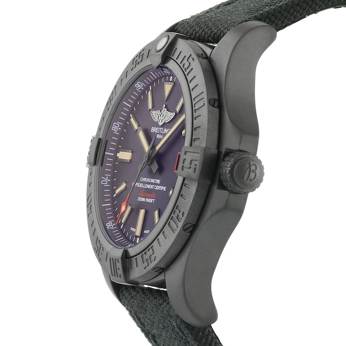 Breitling Avenger Blackbird 44 DLC-Coated Titanium Watch