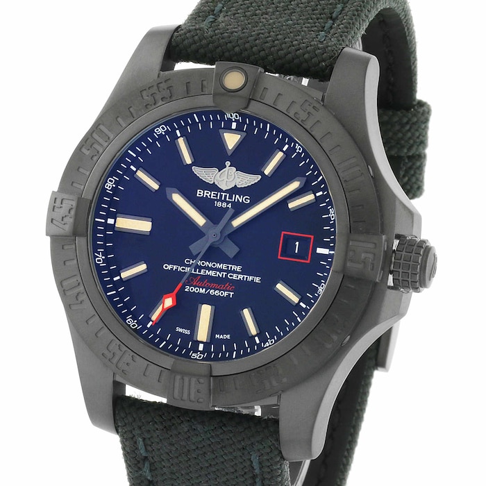 Breitling Avenger Blackbird 44 DLC-Coated Titanium Watch