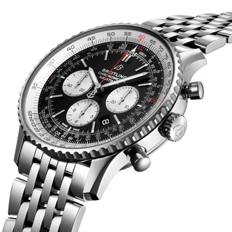 Breitling Navitimer Automatic B01 Chronograph 46 Stainless Steel Watch Breitling Navitimer Automatic B01 Chronograph 46 Stainless Steel Watch