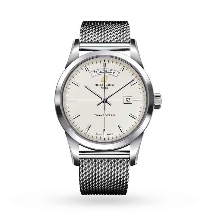 Breitling Transocean Day-Date Mens Watch