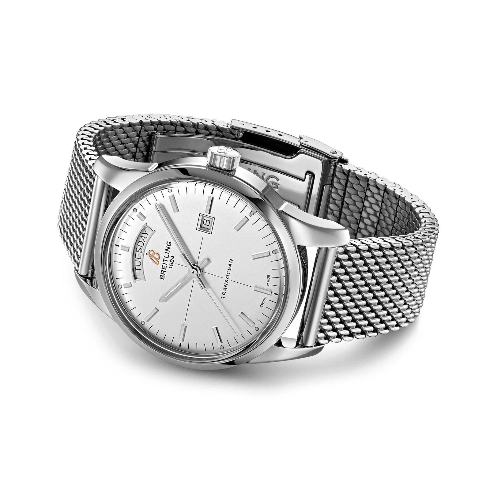 Breitling Transocean Day-Date Mens Watch