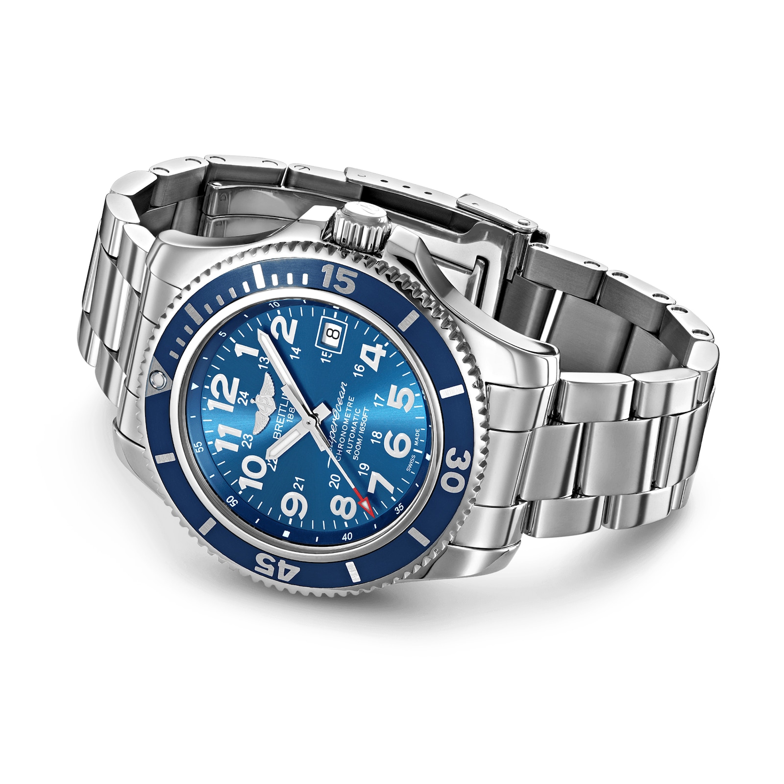 breitling superocean 42 thickness