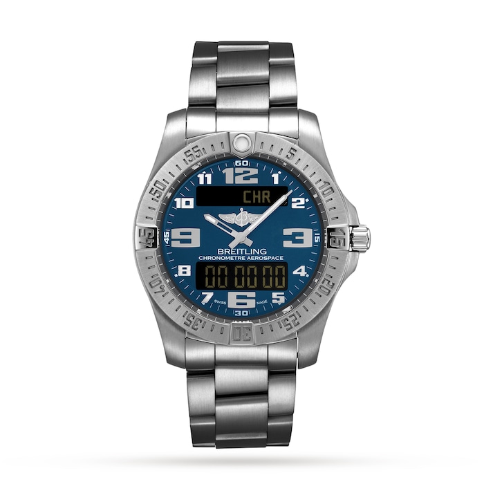 Breitling Aerospace EVO Titanium 43 - Blue Watch